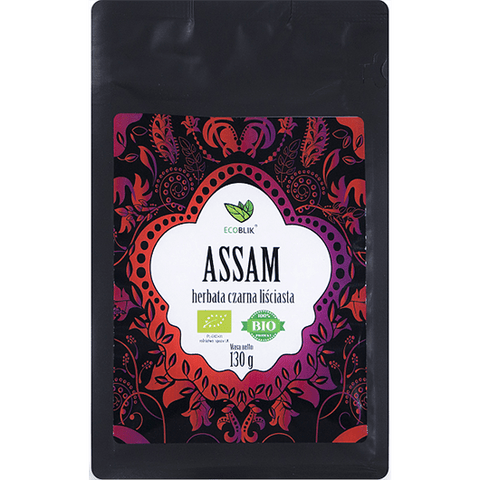 HERBATA CZARNA LIŚCIASTA ASSAM BIO 130 g - BioTherapie