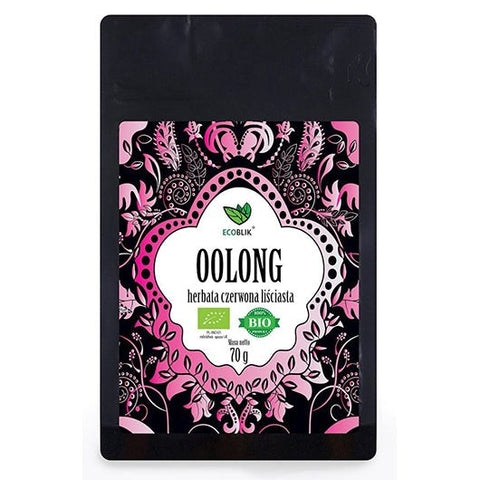 HERBATA CZERWONA LIŚCIASTA OOLONG BIO 70 g - BioTherapie
