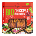 KRAKERSY PROTEINOWE Z CIECIERZYCY PIKANTNE Z BURAKIEM BIO - BioTherapie
