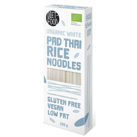 MAKARON (RYŻOWY) NOODLE PAD THAI BEZGLUTENOWY BIO 250 g - BioTherapie