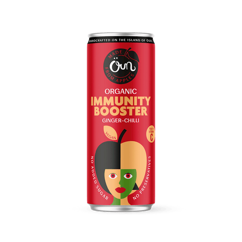 NAPÓJ NA ODPORNOŚĆ IMBIR - CHILI BEZ DODATKU CUKRÓW BIO 250 ml - OUN - BioTherapie