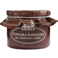 POWIDŁA ŚLIWKOWE BEZ DODATKU CUKRÓW BEZGLUTENOWE 310 g - KROKUS - BioTherapie