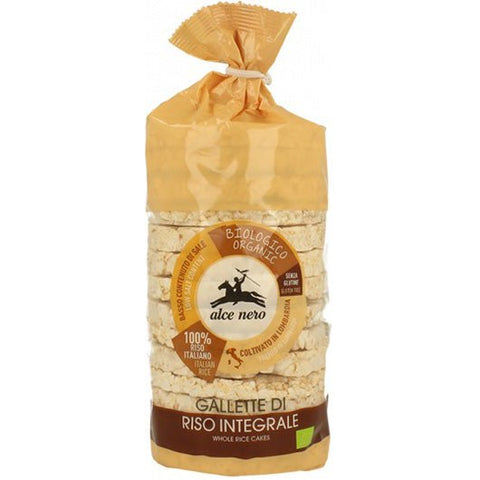 WAFLE RYŻOWE PEŁNOZIARNISTE BIO 100 g - Alce Nero